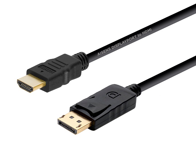 Cabo Aisens Conversor DisplayPort - HDMI 2 m 1